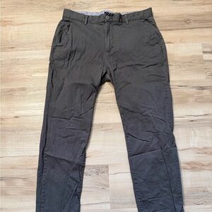 Men’s Grey William Taylor Casual Pants